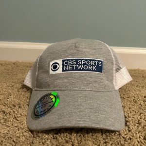 CBS Sports Network Snapback Hat Grey